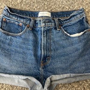 Size 10 Abercrombie shorts curve love